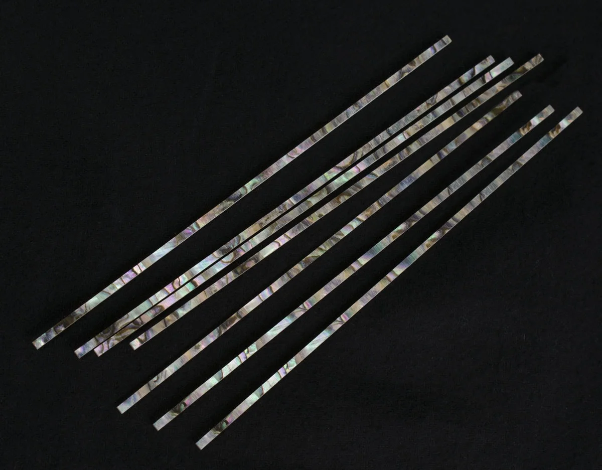 Select Green Abalone Straight Strip — Advanced Shell Technology